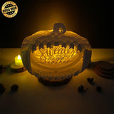 Autumn Weather - 3D Pop-up Light Box Pumpkin File - Cricut File - LightBoxGoodMan - LightboxGoodman