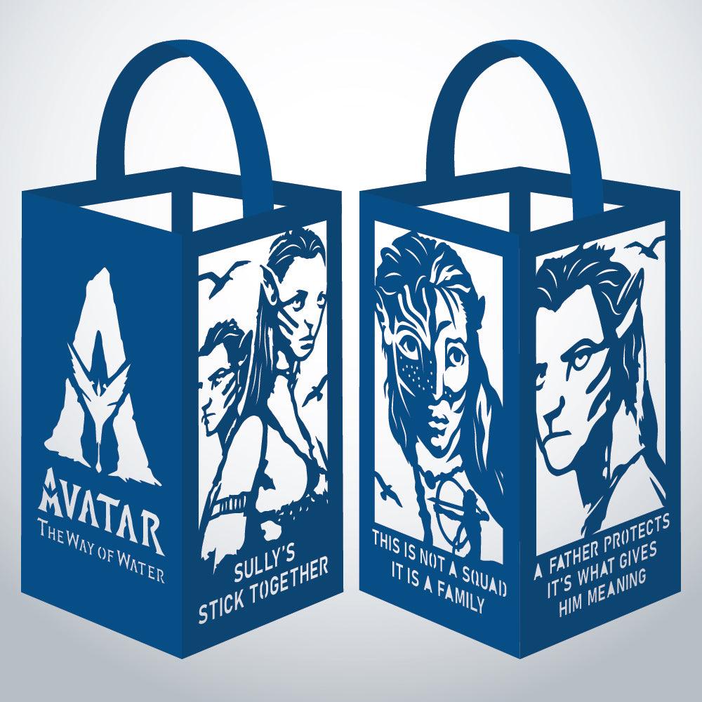 Avatar II - Paper Cut Lantern File - Cricut File - 10x16cm - LightBoxGoodMan - LightboxGoodman