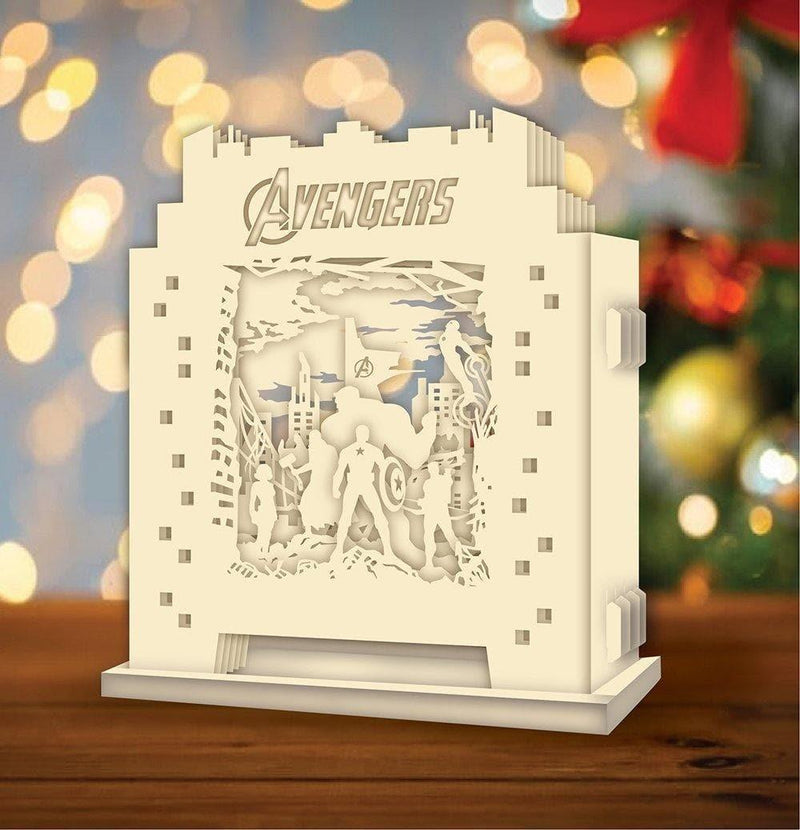 Avengers 1 - Pop-up Light Box File - Cricut File - LightBoxGoodMan - LightboxGoodman