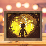 Baby Groot 1 - Paper Cutting Light Box - LightBoxGoodman