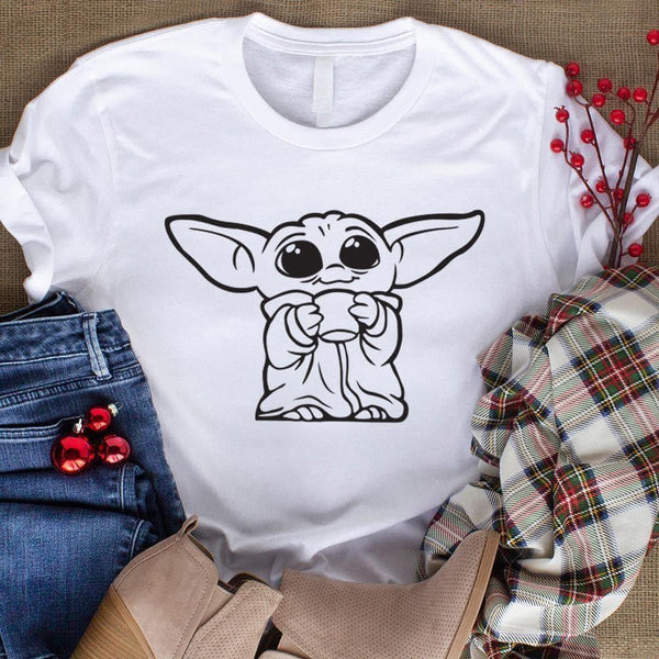 Baby Yoda - Cricut File - Svg, Png, Dxf, Eps - LightBoxGoodMan