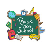 Back To School 2 - Cricut File - Svg, Png, Dxf, Eps - LightBoxGoodMan