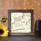 Back To School 2 - Paper Cutting Light Box - LightBoxGoodman - LightboxGoodman