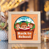 Back To School 5 – Paper Cut Light Box File - Cricut File - 20x20cm - LightBoxGoodMan - LightboxGoodman