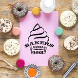 Bakers Gonna-Bake - Cricut File - Svg, Png, Dxf, Eps - LightBoxGoodMan - LightboxGoodman