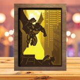 Batman 1 - Paper Cutting Light Box - LightBoxGoodman
