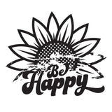 Be Happy - Cricut File - Svg, Png, Dxf, Eps - LightBoxGoodMan - LightboxGoodman