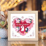 Be My Valentine – Paper Cut Light Box File - Cricut File - 8x8 Inches - LightBoxGoodMan