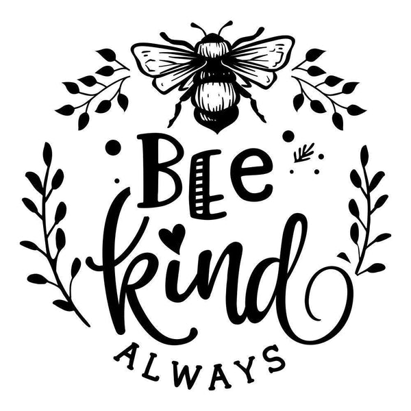 Bee Kind Always - Cricut File - Svg, Png, Dxf, Eps - LightBoxGoodMan