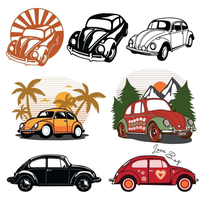 Beetle - Cricut File - Svg, Png, Dxf, Eps - LightBoxGoodMan - LightboxGoodman
