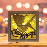 Betty Boop - Paper Cutting Light Box - LightBoxGoodman