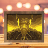 Black Panther 2 - Paper Cutting Light Box - LightBoxGoodman