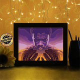 Black Panther 2 - Paper Cutting Light Box - LightBoxGoodman - LightboxGoodman