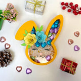 Bunny Head 2 - Easter Candy Box Paper Cutting File - 7.9x7" - Cricut File - LightBoxGoodMan - LightboxGoodman