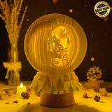 Butterfly 1 - 3D Pop-up Light Box Globe File - Cricut File - LightBoxGoodMan - LightboxGoodman