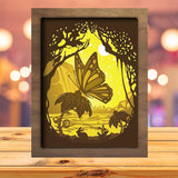 Butterfly 1 - Paper Cutting Light Box - LightBoxGoodman - LightboxGoodman