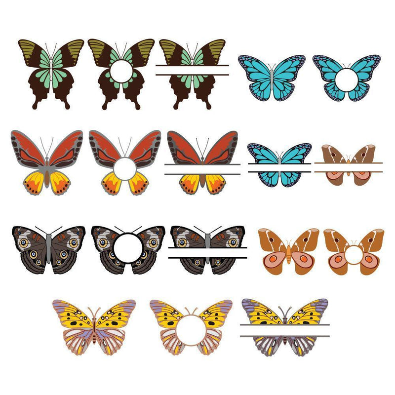 Butterfly 5 - Cricut File - Svg, Png, Dxf, Eps - LightBoxGoodMan - LightboxGoodman