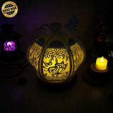 Butterfly Garden - Pumpkin Lantern File - Cricut File - LightBoxGoodMan - LightboxGoodman
