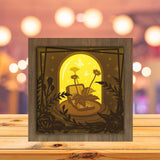 Butterfly Jar - Paper Cutting Light Box - LightBoxGoodman - LightboxGoodman