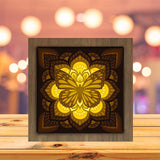 Butterfly Mandala 2 - Paper Cutting Light Box - LightBoxGoodman