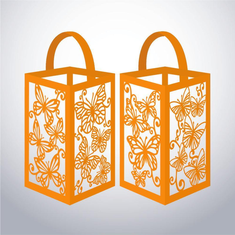 Butterfly - Paper Cut Lantern File - Cricut File - 10x16cm - LightBoxGoodMan - LightboxGoodman