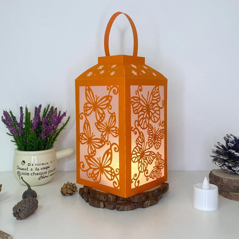 Butterfly - Paper Cut Lantern File - Cricut File - 10x20cm - LightBoxGoodMan - LightboxGoodman