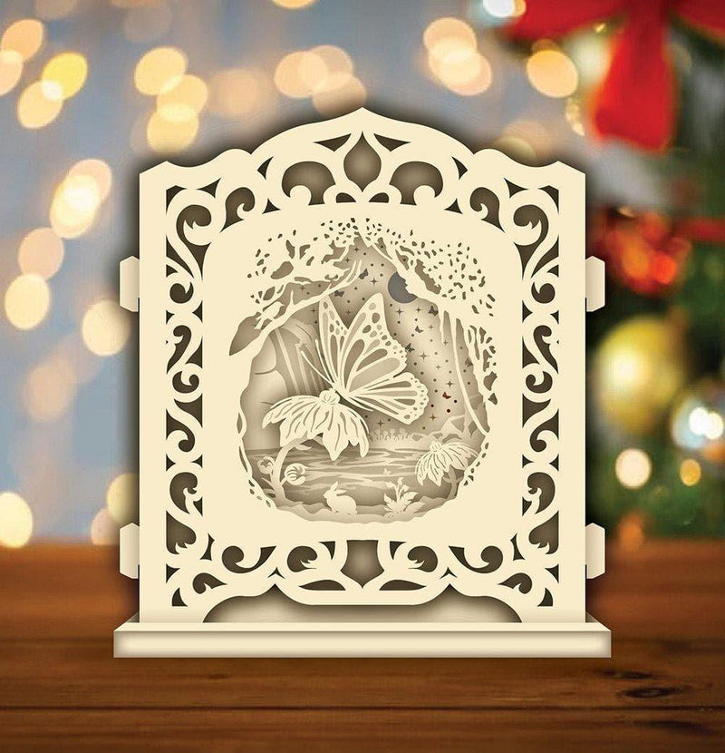 Butterfly - Pop-up Light Box File - Cricut File - LightBoxGoodMan - LightboxGoodman