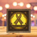 Cancer Awareness - Paper Cutting Light Box - LightBoxGoodman - LightboxGoodman