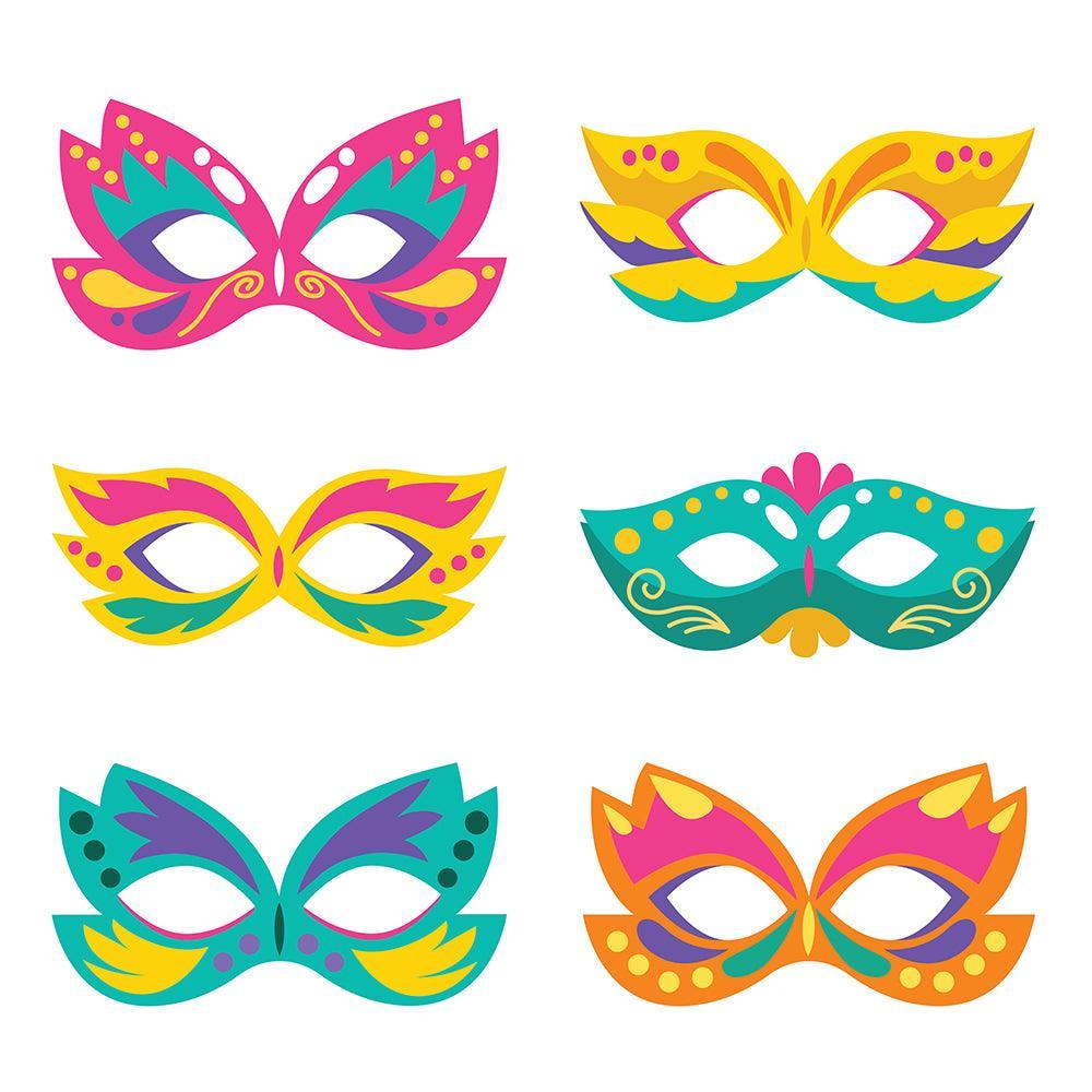 Carnival Masks - Cricut File - Svg, Png, Dxf, Eps - LightBoxGoodMan - LightboxGoodman