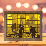 Carpenter 2 - Paper Cutting Light Box - LightBoxGoodman