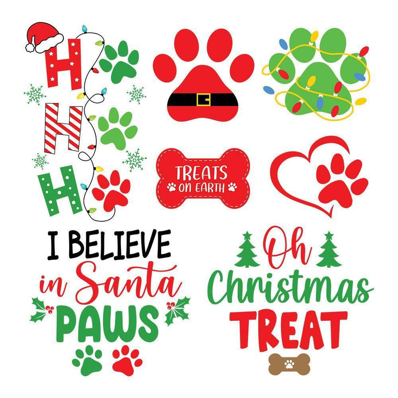 Cat Paw Dog Paw - Cricut File - Svg, Png, Dxf, Eps - LightBoxGoodMan - LightboxGoodman