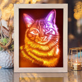 Cat Portraits – Paper Cut Light Box File - Cricut File - 8x10 inches - LightBoxGoodMan - LightboxGoodman