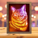 Cat Portraits - Paper Cutting Light Box - LightBoxGoodman - LightboxGoodman
