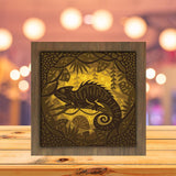 Chameleon - Paper Cutting Light Box - LightBoxGoodman