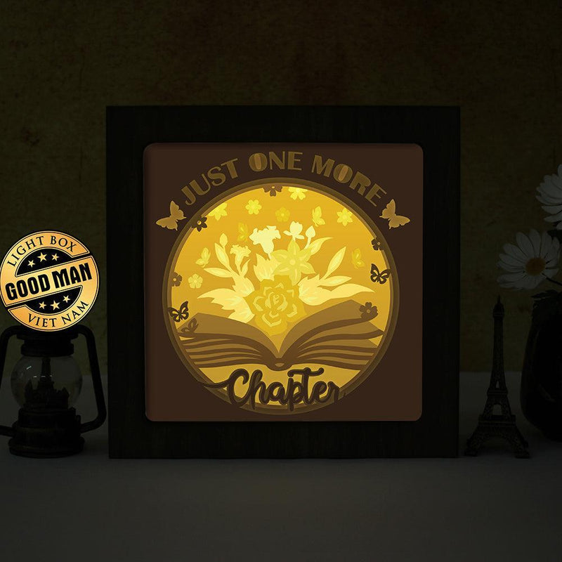 Chapter 2 – Paper Cut Light Box File - Cricut File - 20x20cm - LightBoxGoodMan - LightboxGoodman