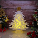 Christmas 1 - Pine Lantern File - Cricut File - 8x9,5 Inches - LightBoxGoodMan