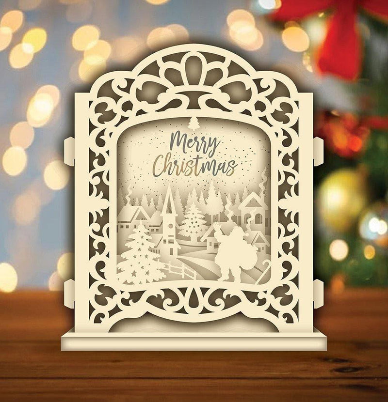 Christmas 3 - Pop-up Light Box File - Cricut File - LightBoxGoodMan - LightboxGoodman