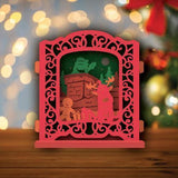 Christmas 6 - Pop-up Light Box File - Cricut File - LightBoxGoodMan - LightboxGoodman