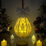 Christmas Angel - Droplet Lantern File - Cricut File - LightBoxGoodMan