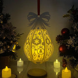 Christmas Balls - Droplet Lantern File - Cricut File - LightBoxGoodMan