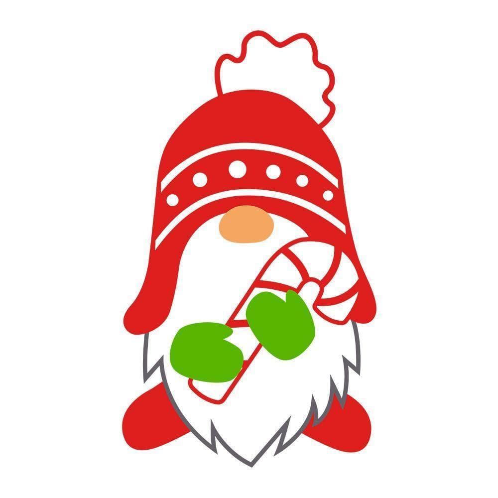 Christmas Gnome 2 - Cricut File - Svg, Png, Dxf, Eps - LightBoxGoodMan - LightboxGoodman