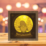 Christmas Gnome 4 - Paper Cutting Light Box - LightBoxGoodman