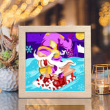 Christmas Gnome 8 – Paper Cut Light Box File - Cricut File - 8x8 inches - LightBoxGoodMan