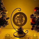 Christmas Nightmare - 3D Pop-up Light Box Ornament File - Cricut File - LightBoxGoodMan