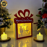 Christmas Nutcracker - Paper Cut Gift Light Box File - Cricut File - 21x16cm - LightBoxGoodMan - LightboxGoodman