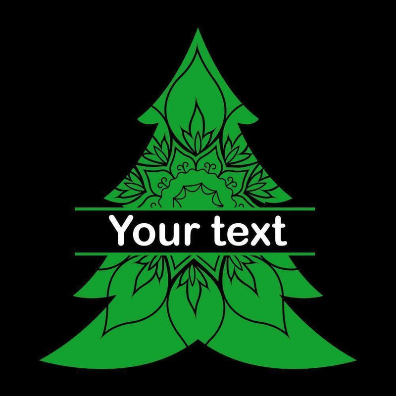 Christmas Tree 5 - Cricut File - Svg, Png, Dxf, Eps - LightBoxGoodMan - LightboxGoodman