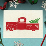 Christmas Truck 3 - Cricut File - Svg, Png, Dxf, Eps - LightBoxGoodMan - LightboxGoodman