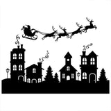 Christmas Village - Cricut File - Svg, Png, Dxf, Eps - LightBoxGoodMan