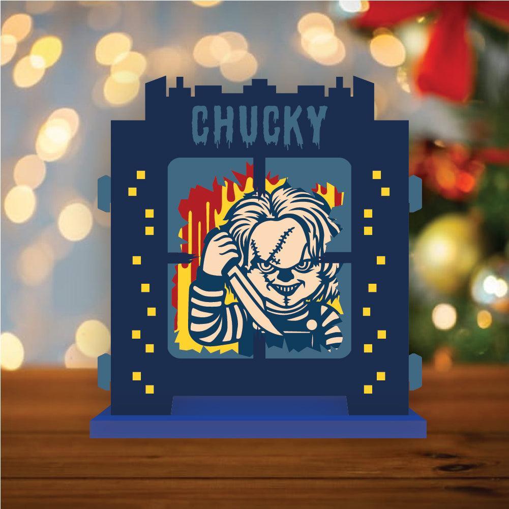 Chucky - Pop-up Light Box File - Cricut File - LightBoxGoodMan - LightboxGoodman