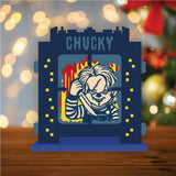 Chucky - Pop-up Light Box File - Cricut File - LightBoxGoodMan